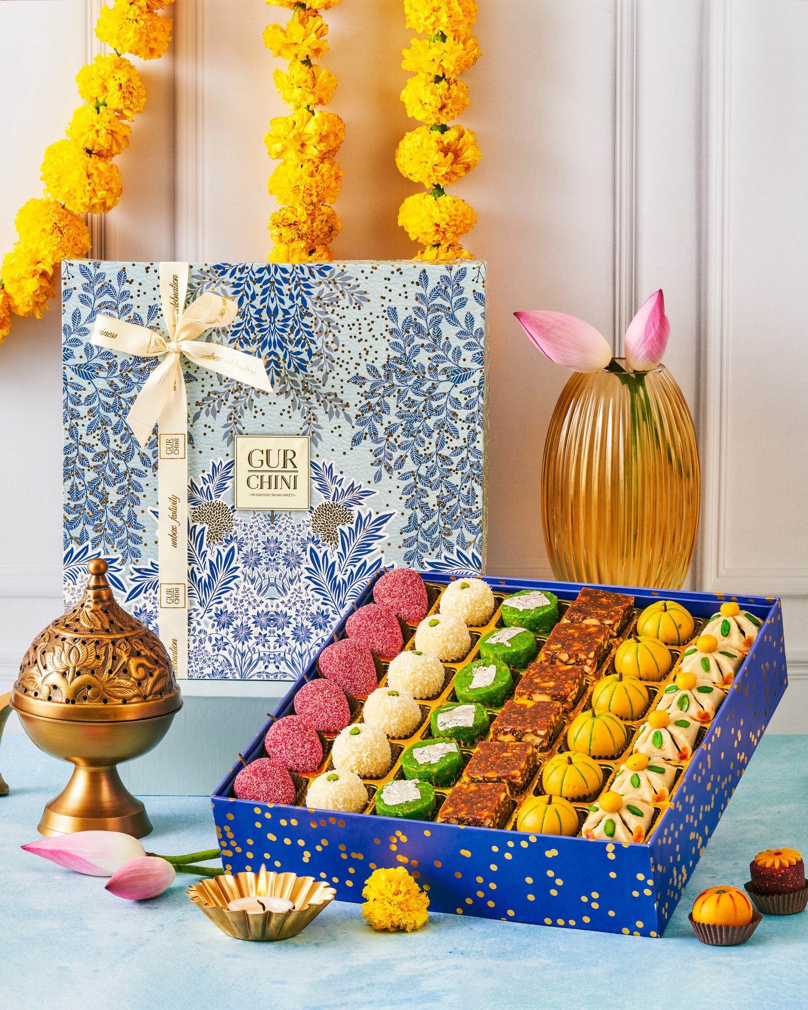 Diwali Special Dior Luxury Box of Assorted Sweets 36 pcs