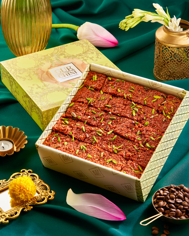 GURCHINI ALWAR SPECIAL WOODFIRE OVEN ROASTED COFFEE MILK CAKE