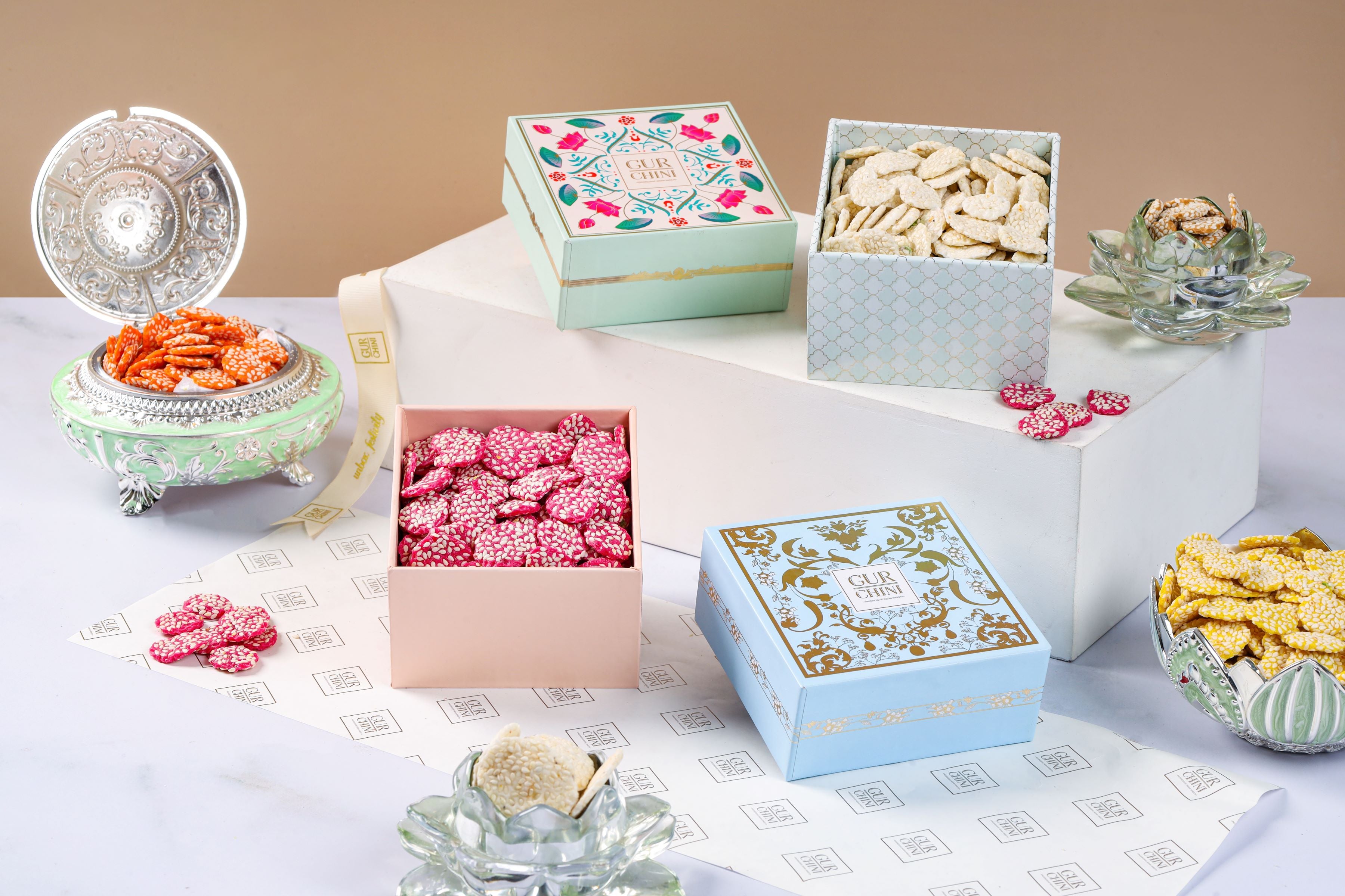 A Box of Til Gur & Chini Rewdi