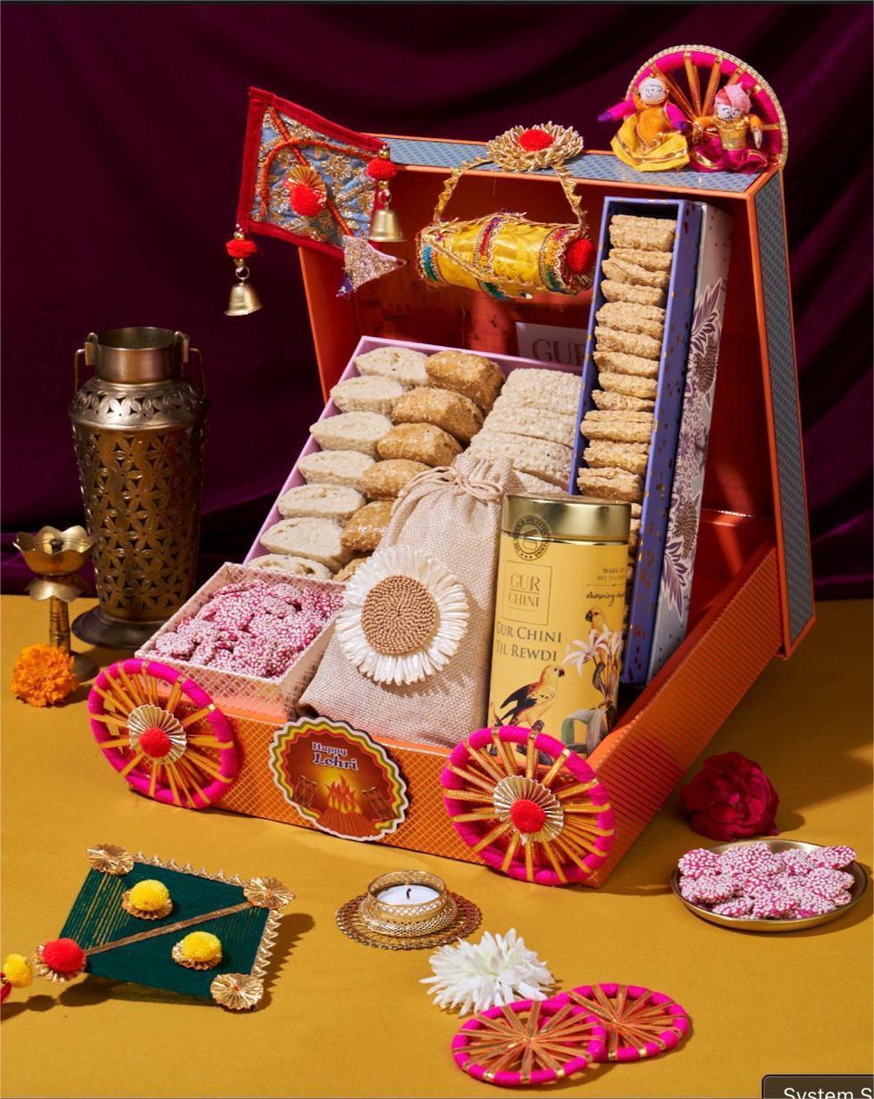 Lohri Special Orange Jharokha Elevated Hamper